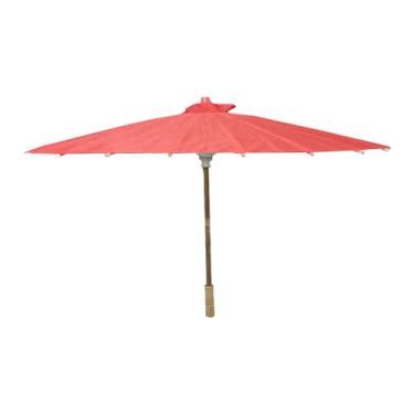 Imagem de Sombrinha Oriental Vermelha - 55cm - Extra Festas