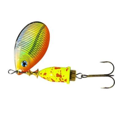 Imagem de Spinner Laser Marine Sports 7g, Amarelo, Laranja 11