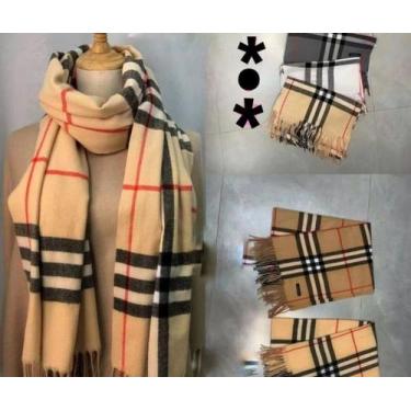 Imagem de Cachecol lenço feminino xadrez  - MARLUCE
