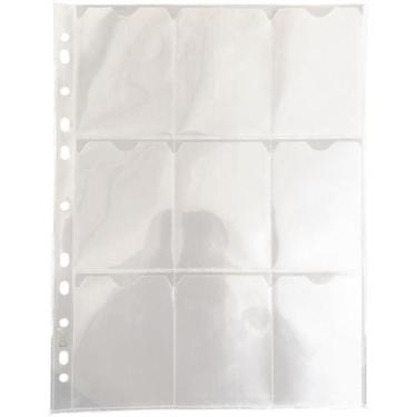 Imagem de Envelope Porta Cards Cartão Guardar Figurinha 9Lugares 10fls - DAC