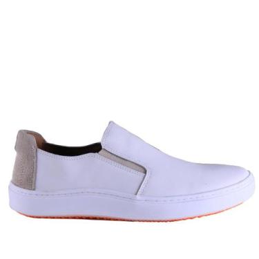 Imagem de Sapatenis Masculino Zariff 87004 Branco, 39