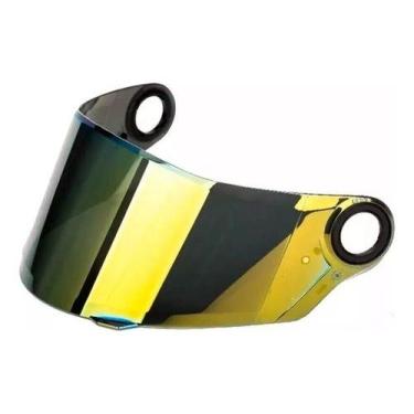 Imagem de Viseira Espelhada Polivisor Ls2 Ff358 Ff396 Dourada - U