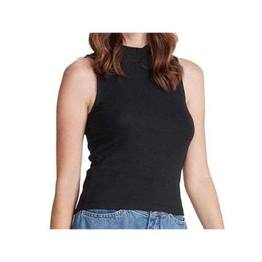 Imagem de Camiseta Hering Regata Feminina 4a92 Preto, XXG, Preto