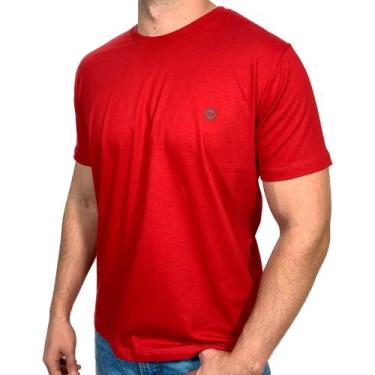 Imagem de Camiseta Country Masculina Vermelha Logo Dawson, Vermelho, GG