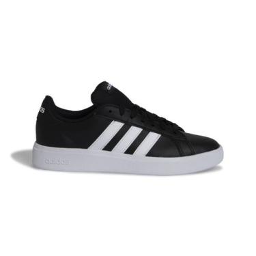 Imagem de Tênis Adidas Grand Court Base 2.0 Simp Feminino Cor: Preto E Branco - 