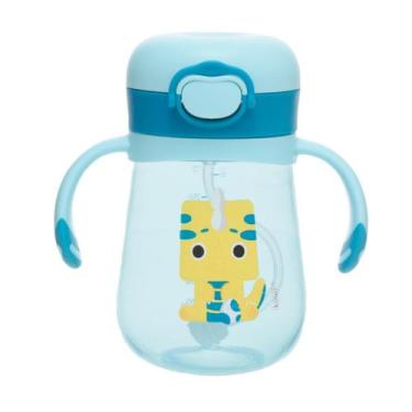 Imagem de Copo Infantil Com Canudo Treinamento Antivazamento Transição - Kouii, 