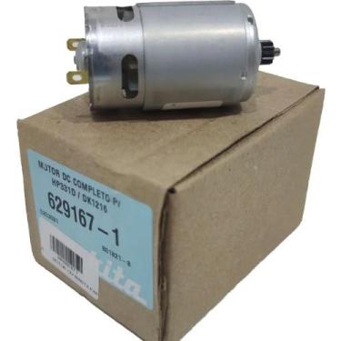 Imagem de Motor dc completo p/ hp331d - 629167-1 - makita, Único