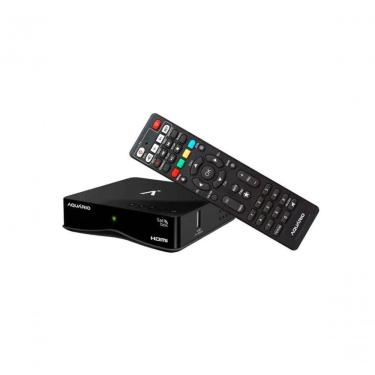 Imagem de Receptor de TV Via Satélite Aquário DTH-9000 Satbox TV Digital em Alta Definição HDMI USB Banda KU Bivolt