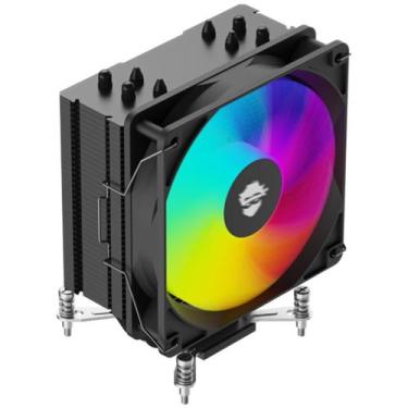 Imagem de Cooler Para Proccessador Gamer Ninja Hayate X4 ARGB, 120mm, Intel-AMD,