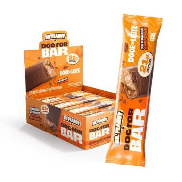 Imagem de Doctor Bar  Barra Proteica  Caixa com 8 Unidades de 62g  Dr. Peanut, D