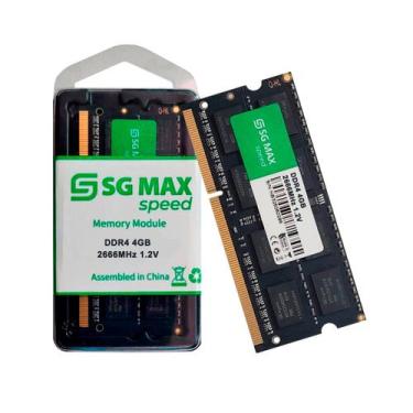 Imagem de Memoria Notebook 4Gb Ddr4 2666 CL19 1.2V SODDIM SGM4GL2666CL19NB SGMAX