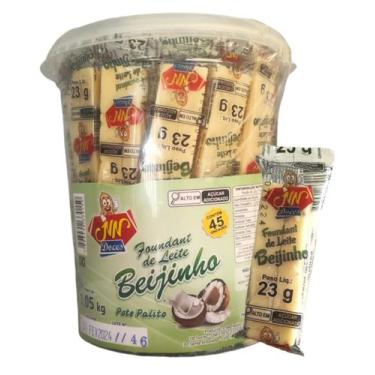Imagem de Doce de leite com coco beijinho nn com 45 unidades