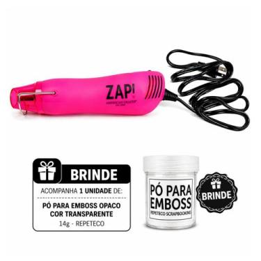 Imagem de Aquecedor de emboss Zap Heat Tool Rosa 110V American Crafts
