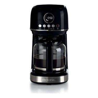 Imagem de Cafeteira Ariete Moderna Preta Programável Com Filtro Preto 127V, 110V