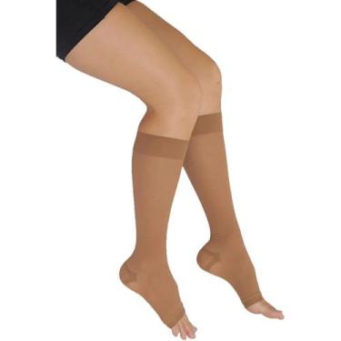 Imagem de Meia 3/4 Venosan Comfortline 20-30mmHg Aberta Bege P Curta