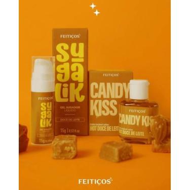 Imagem de KIT DUO PRAZER ABSOLUTO  Pulsação Sabor Doce de Leite - Sugalik