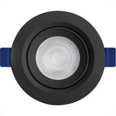 Imagem de Spot Emb.05W Led 6500K Red B_D Preto - SATA