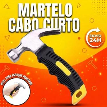 Imagem de Martelo De 25mm 15,7cm Com Cabo Curto Emborrachado STARTOOLS