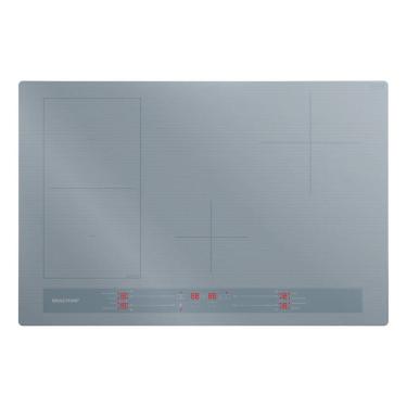 Imagem de Cooktop Inducao Vidro 4 Bocas Pro Cook 77x51cm 220v Brastemp Branco
