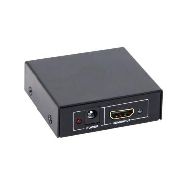 Imagem de Divisor HDMI 1 Entrada 2 Saídas NWT para Televisão e Monitores com Suporte 1080p 3D e 60-85Hz
