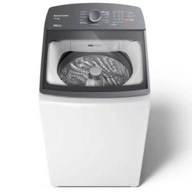 Imagem de Lavadora brastemp smart top load 14kg compacto branco 127v bwf14abana,