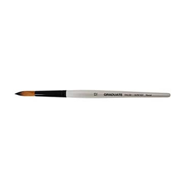 Imagem de Pincel Daler Rowney Graduate Round Redondo N°12 Cerda Sitética Cabo Curto