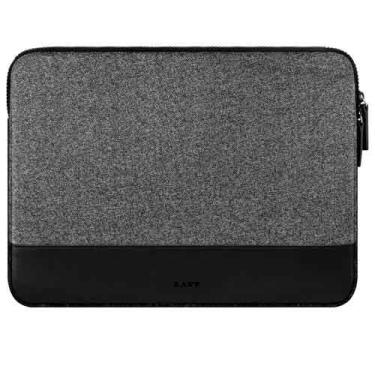 Imagem de Capa MacBook Pro e Notebooks até 16 polegadas Inflight Sleeve Couro Sintético e Neoprene Preta  Laut  LT-MB16INBKI