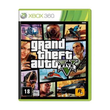 Grand Theft Auto V - GTA V - GTA 5 Xbox 360 - Game Games - Loja de