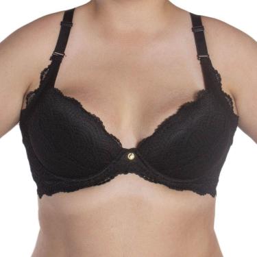 Imagem de Sutiã plus size com bojo rendado Nayane Rodrigues 