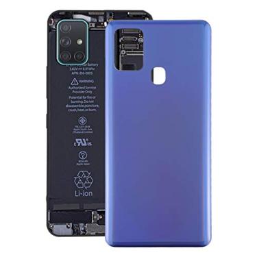 Imagem de HONGYAN Peças de substituição de telefone celular Tampa traseira da bateria para Samsung Galaxy A21s Acessórios telefônicos