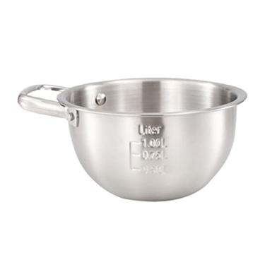 Imagem de Batedor De Inox Tigelas Itens De Registro De Casamento Utensílios De Cozinha 2022 Tigela De Mistura De Cozimento Tigela De Salada Aço Inoxidável Frigideira Ampla