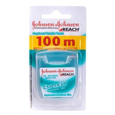 Imagem de Fio Dental Reach Johnson's Essencial Menta 100M - Johnson&Johnson's