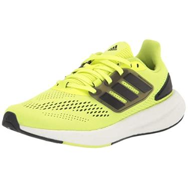 Imagem de adidas Tênis de Corrida Masculino Pureboost 22, Solar amarelo/preto/branco, 13