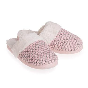 Imagem de Chinelo feminino Pantufa de quarto feminina rosa (br_footwear_size_system, adult, numeric_range, wide, numeric_38, numeric_39)