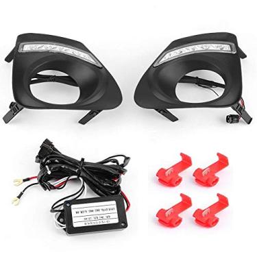 Imagem de Luz de corrida diurna, LED de carro DRL luz diurna alto brilho adequado para Altis 2010-2013