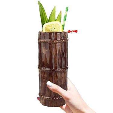 Imagem de Canecas, Canecas Cerâmica Havaiana para Festa | Canecas Cockl para Mai, Punch, Pina Colada e Tropical Bar Bebidas Nanyaciv