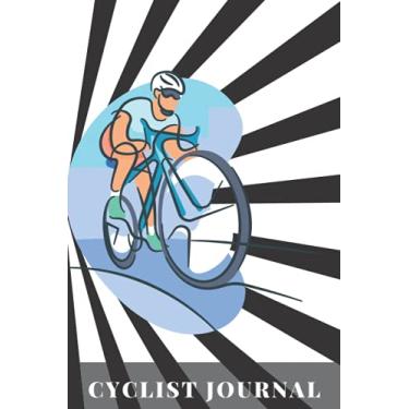 Imagem de Cycling Journal: Bicycle Log Book to Record Biking Adventures and Training I Rides Tracking Notebook Gift for Cyclist & Bike Rider, Enthusiast To Monitor Progress I