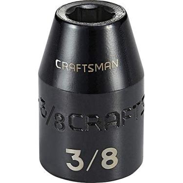 Imagem de CRAFTSMAN Soquete de impacto raso, SAE, chave de 1,27 cm, 9,5 mm (CMMT15848)