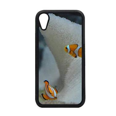 Imagem de Capa para iPhone XR com imagem da natureza do peixe-palhaço oceano para proteção de telefone Apple