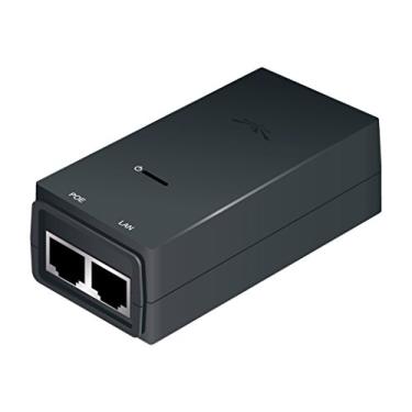 Imagem de Ubiquiti Networks Adaptador PoE de 24 volts DC 12 W, descarga máxima de sobretensão de 1500 A - protege contra eventos ESD - compatível com airGateway, (POE-24-12W)