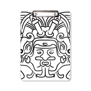 Imagem de Egito Figura Wings Fresco Prancheta Assimétrica Pasta, Bloco de Escrita Placa de Apoio A4