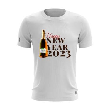Imagem de Camiseta Shap Life Estampada Champagne Ano Novo Academia
