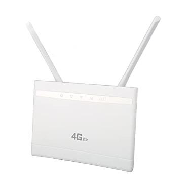 Imagem de Roteador WiFi, Roteador Sem Fio de 300Mbps Com 4 Antenas 3 Interfaces de Internet, Roteador de Internet Sem Fio 4G CPE Para, OS X, Linux, (plugue americano)