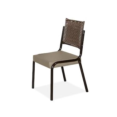 Imagem de Cadeira de Jantar Aço Nobre Kansas com Revestimento Sintético