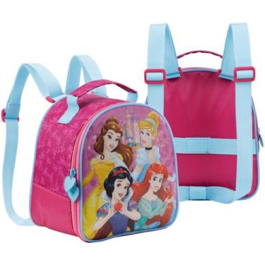 Imagem de Lancheira Escolar Princesas Disney Bolsa Térmica Infantil - Xeryus