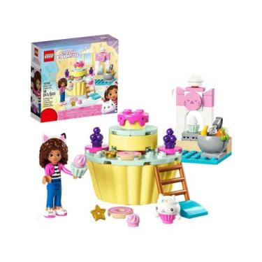 Imagem de Lego Gabbys Dollhouse Diversão Na Confeitaria Com - O Cakey 10785 58 P