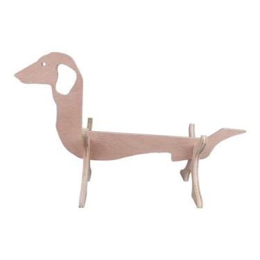 Imagem de Bordstract Suporte De Vinho Em Formato De Cachorro, Suporte De Madeira Para Vinho, Garrafa De Vinho Animal, Suporte Para Reuniões, Decorações De Bar Doméstico