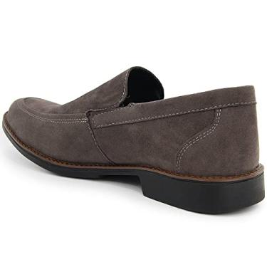 Imagem de Sapato Social Eporte camurça 17020045 BR2 rato Cor:Marrom;Tamanho:40;Genero:Masculino