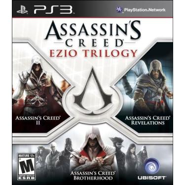 Imagem de Assassins Creed Ezio Trilogy - Ps 3  - Mídia Fisica Original - Ubi