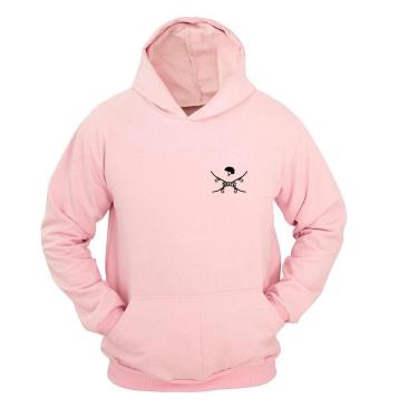 Imagem de Moletom Masculino Canguru Flanelado Skate Capacete Inverno